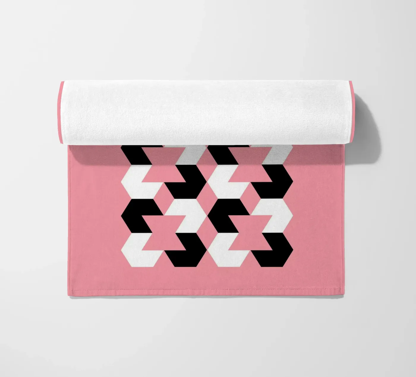 Hexagon Pattern Strandtuch von Kim Hubball Studio