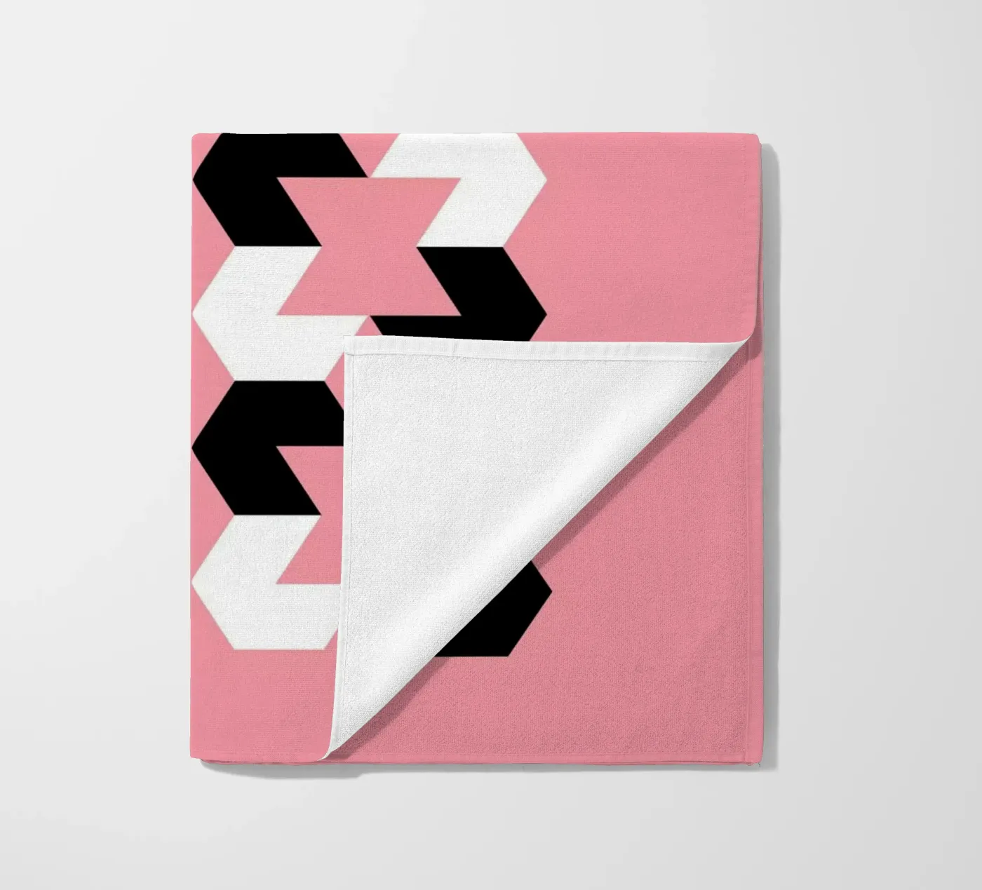 Hexagon Pattern Strandtuch von Kim Hubball Studio