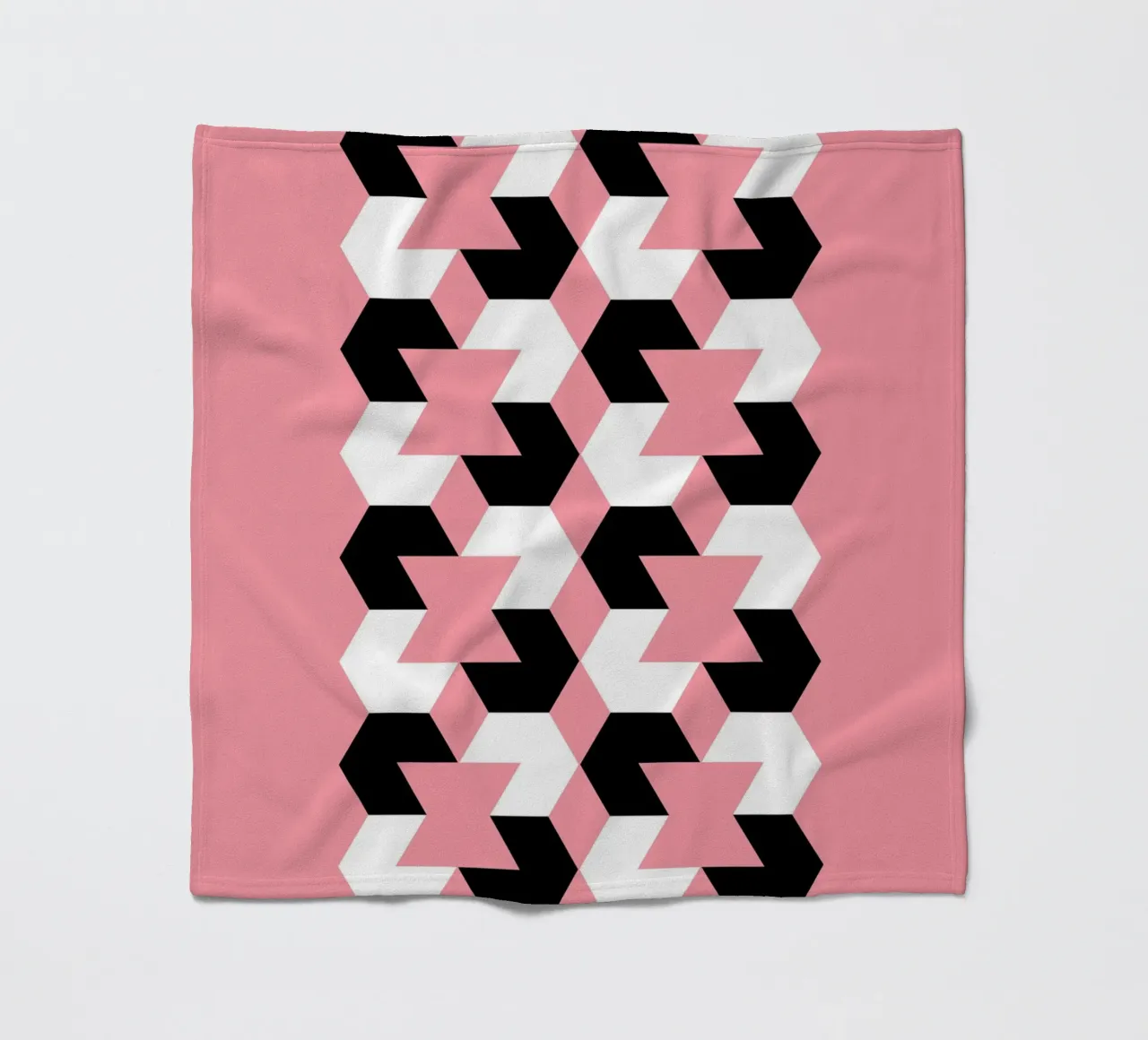 Hexagon Pattern Fleecedecke von Kim Hubball Studio