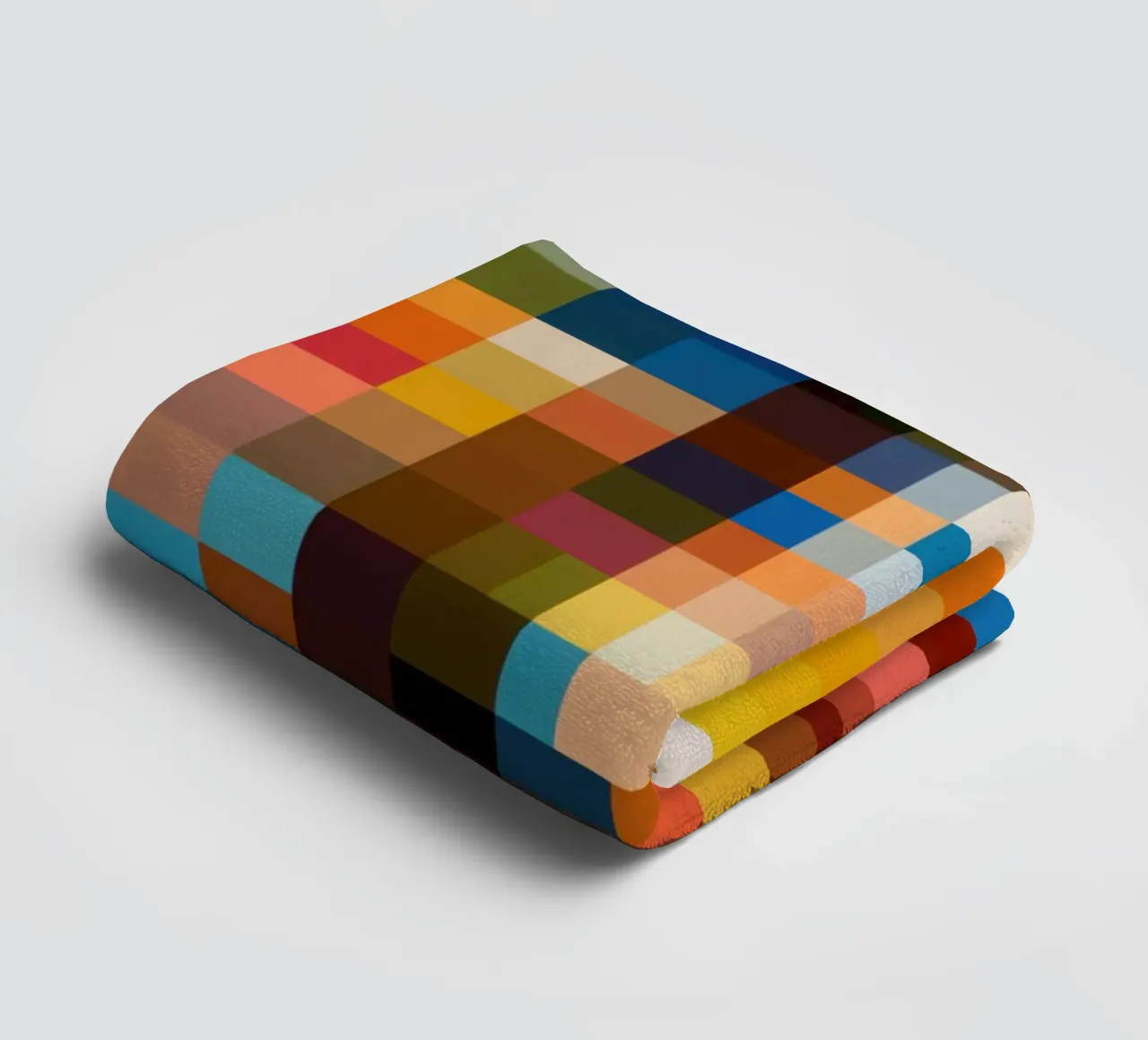 Ritratto in pixel | Retro-pixelismo digitale asciugamano da bagno da Autofocus