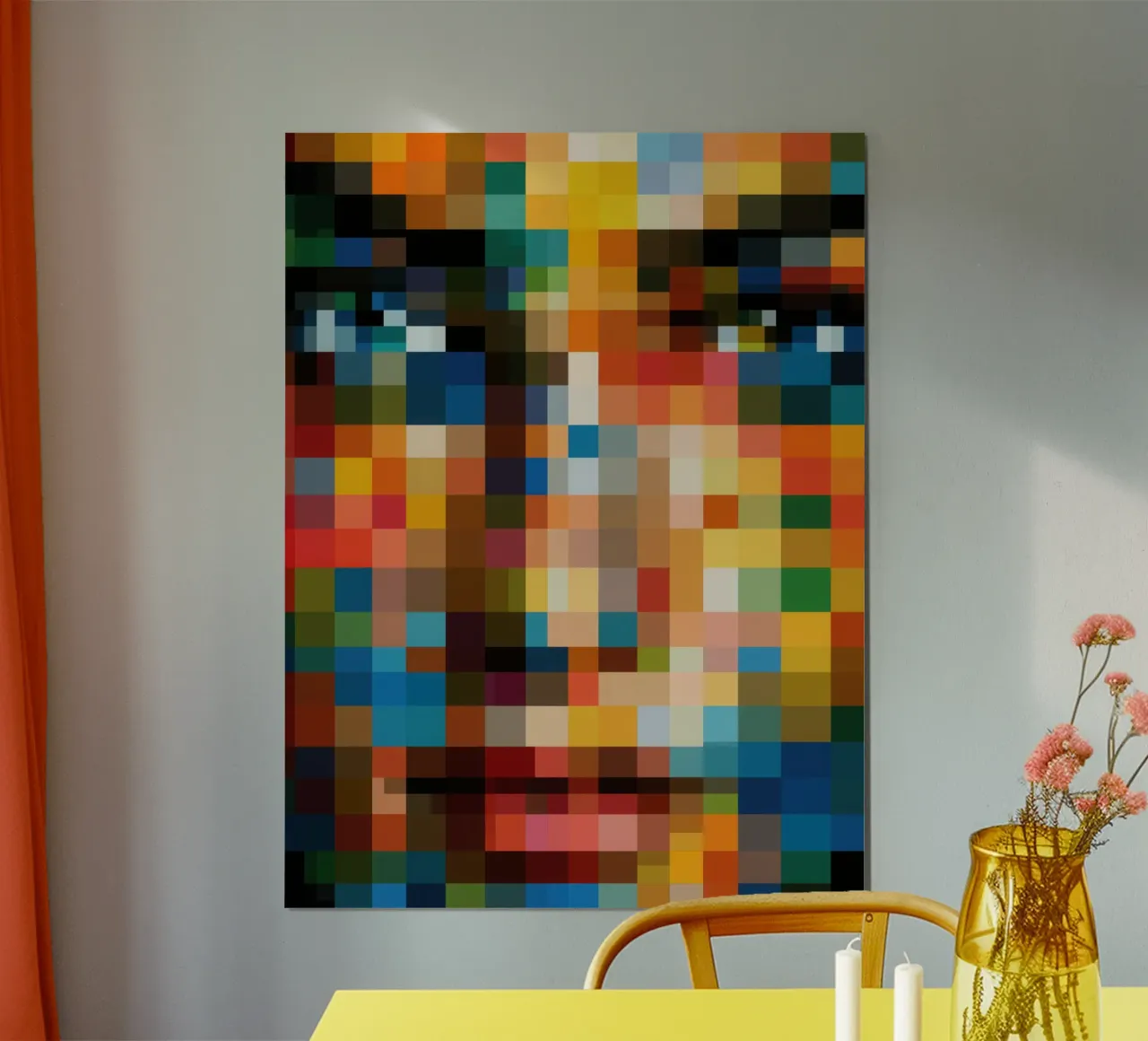 Ritratto in pixel | Retro-pixelismo digitale poster da Autofocus