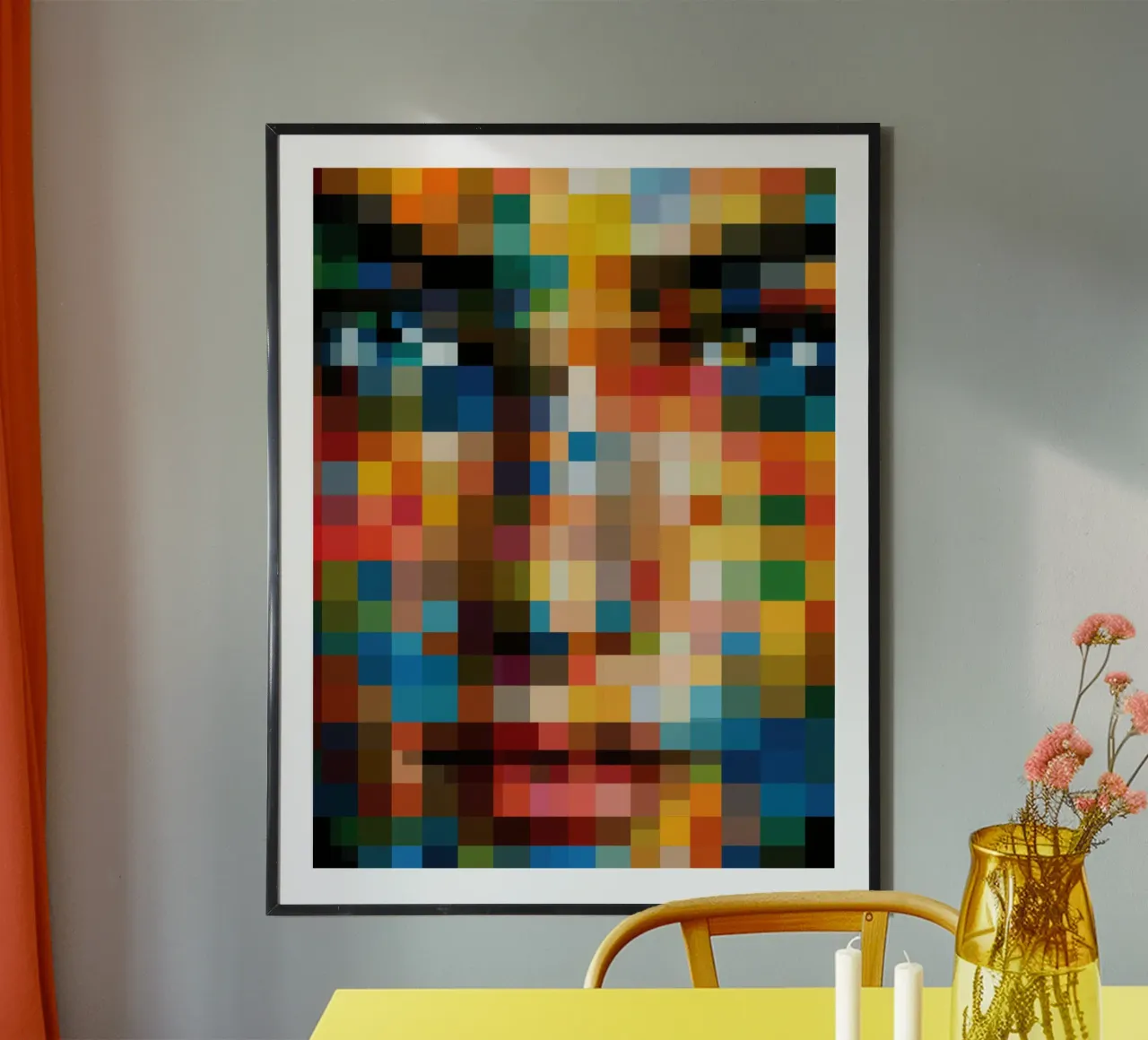 Ritratto in pixel | Retro-pixelismo digitale poster da Autofocus