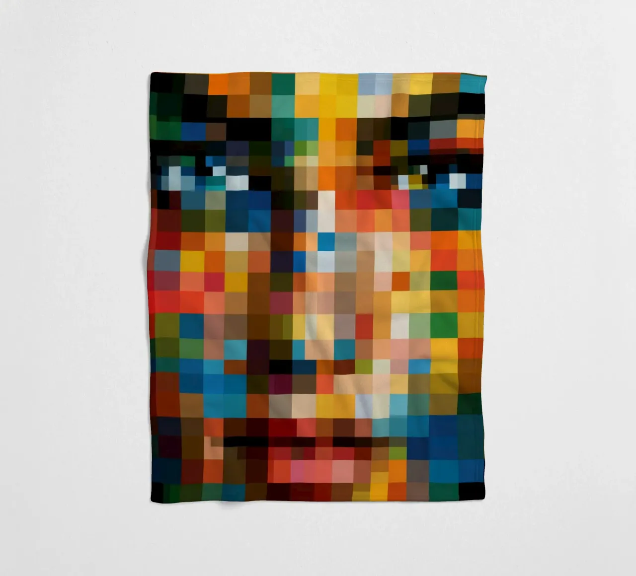 Ritratto in pixel | Retro-pixelismo digitale coperta in pile da Autofocus
