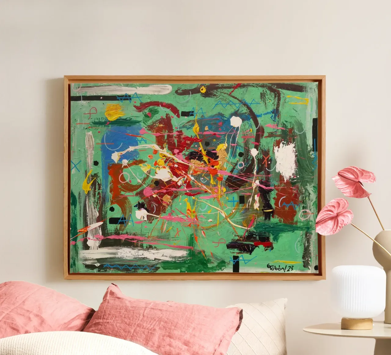 Conflitto e pace tela da gtobonart