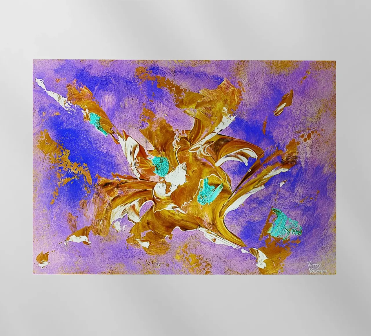 IDEAL GIFT 99 invers. pellicola backlit da Thierry Vobmann Abstract painting