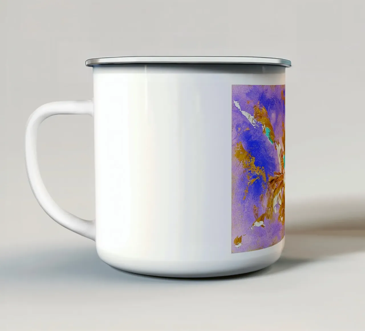 IDEAL GIFT 99 invers. tazza in smalto da Thierry Vobmann Abstract painting