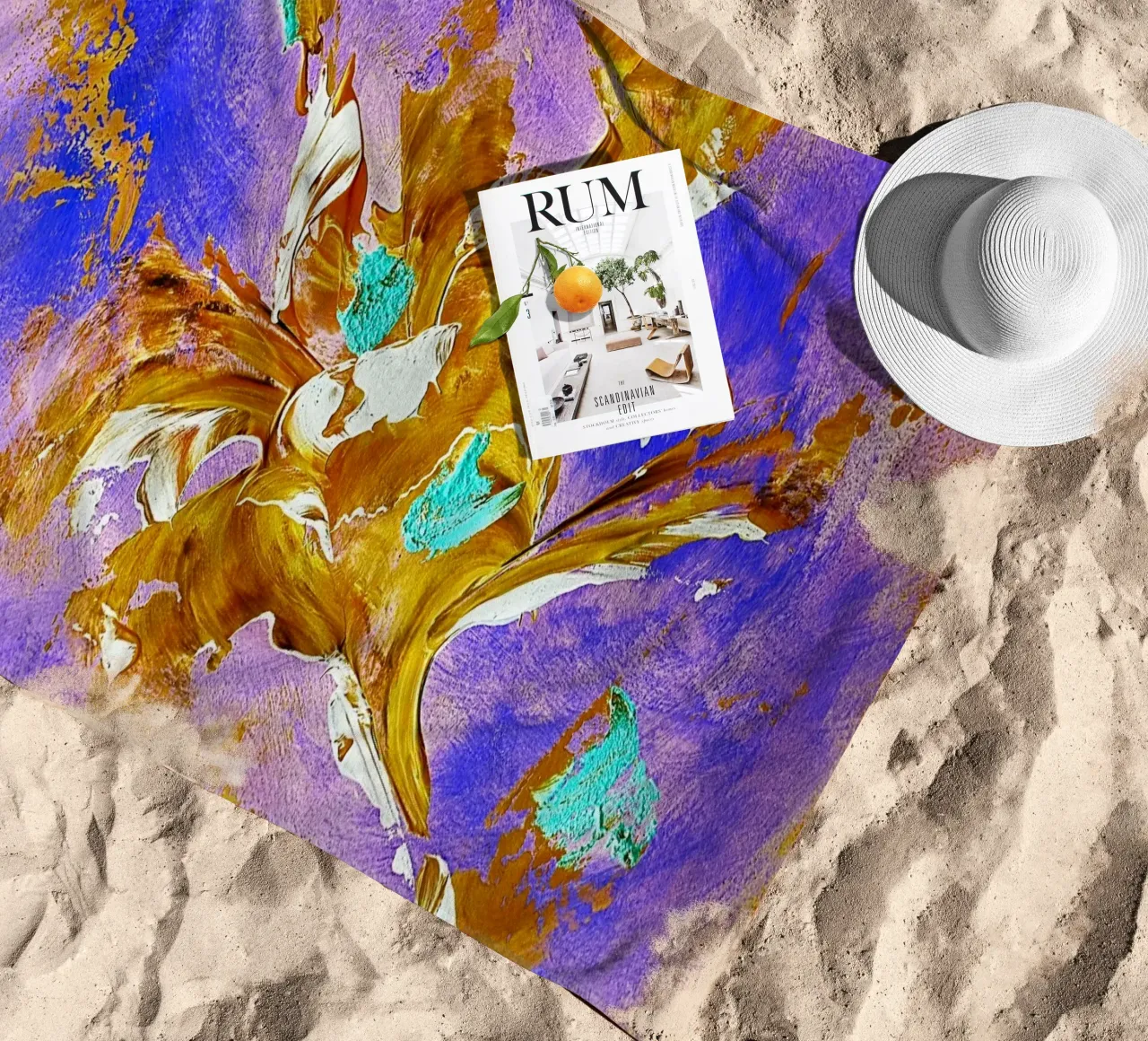 IDEAL GIFT 99 invers. telo mare da Thierry Vobmann Abstract painting