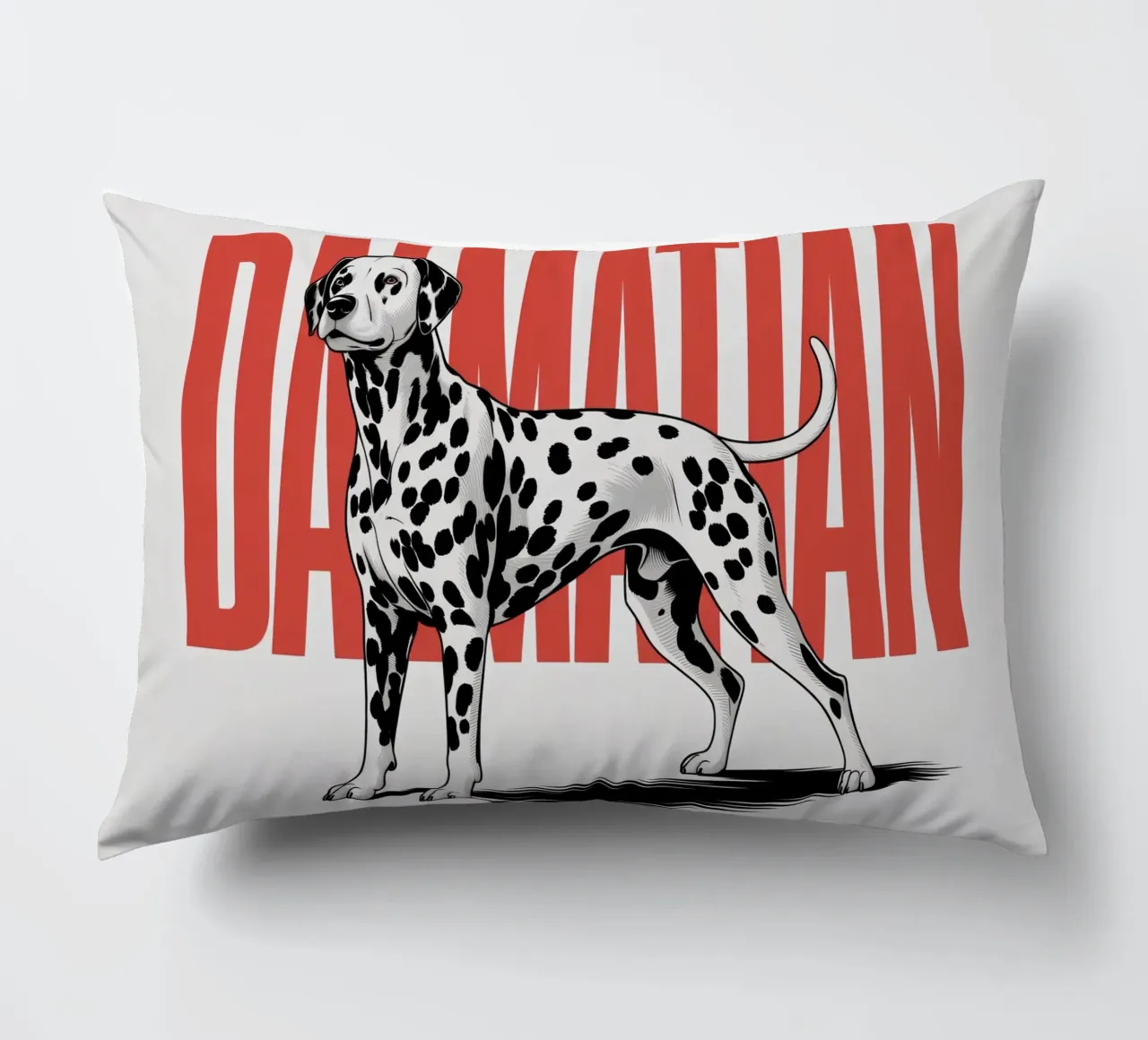 Cane dalmata - Design sorprendente in bianco e nero cuscino da Plain Thoughts
