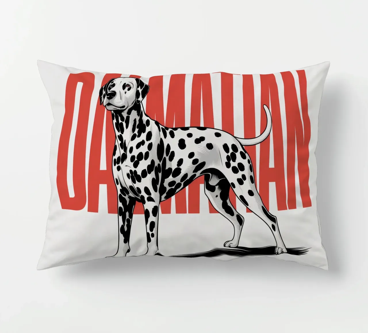 Cane dalmata - Design sorprendente in bianco e nero cuscino da Plain Thoughts