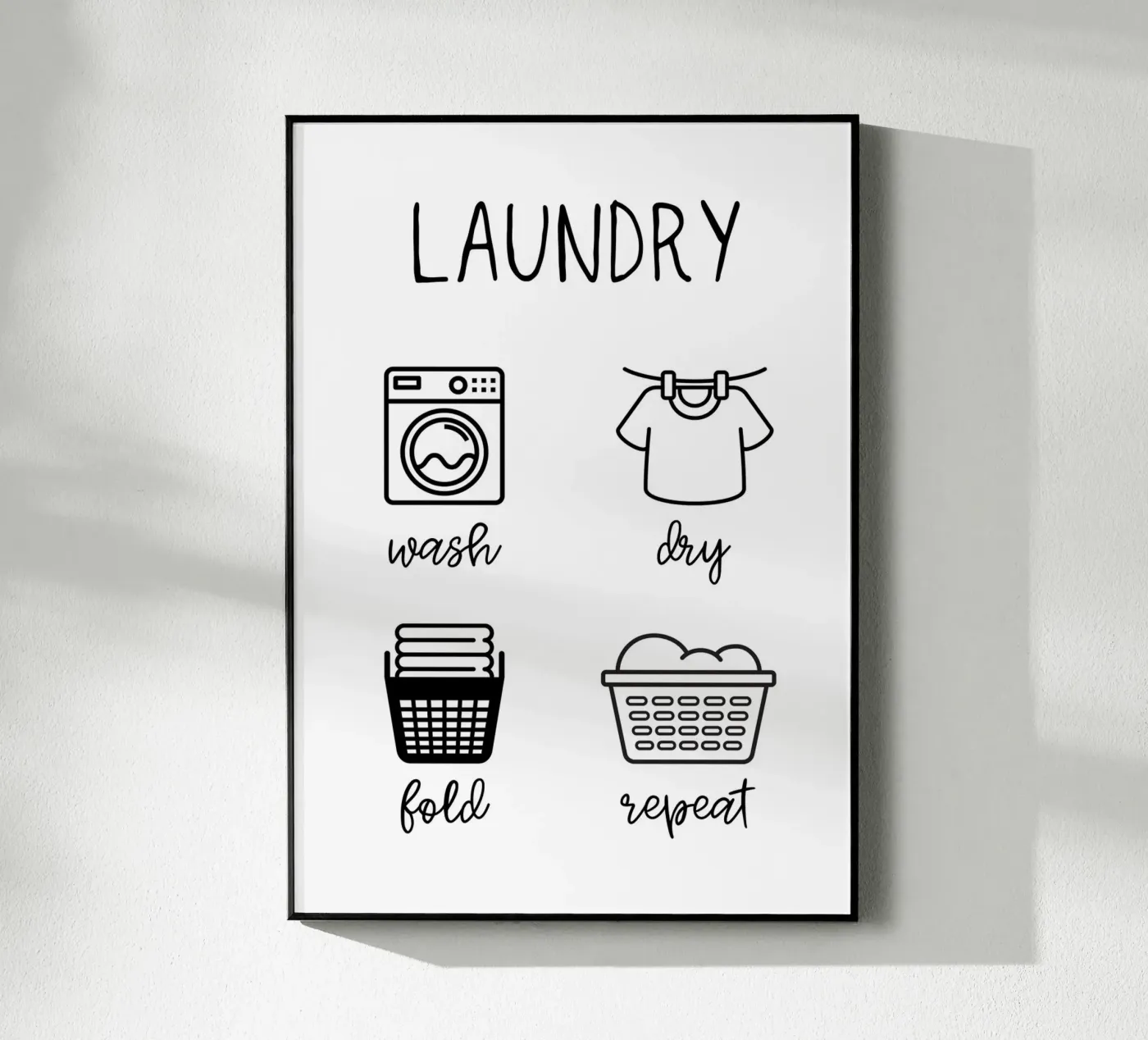 Laundry plexiglass da PinkCandyWalls