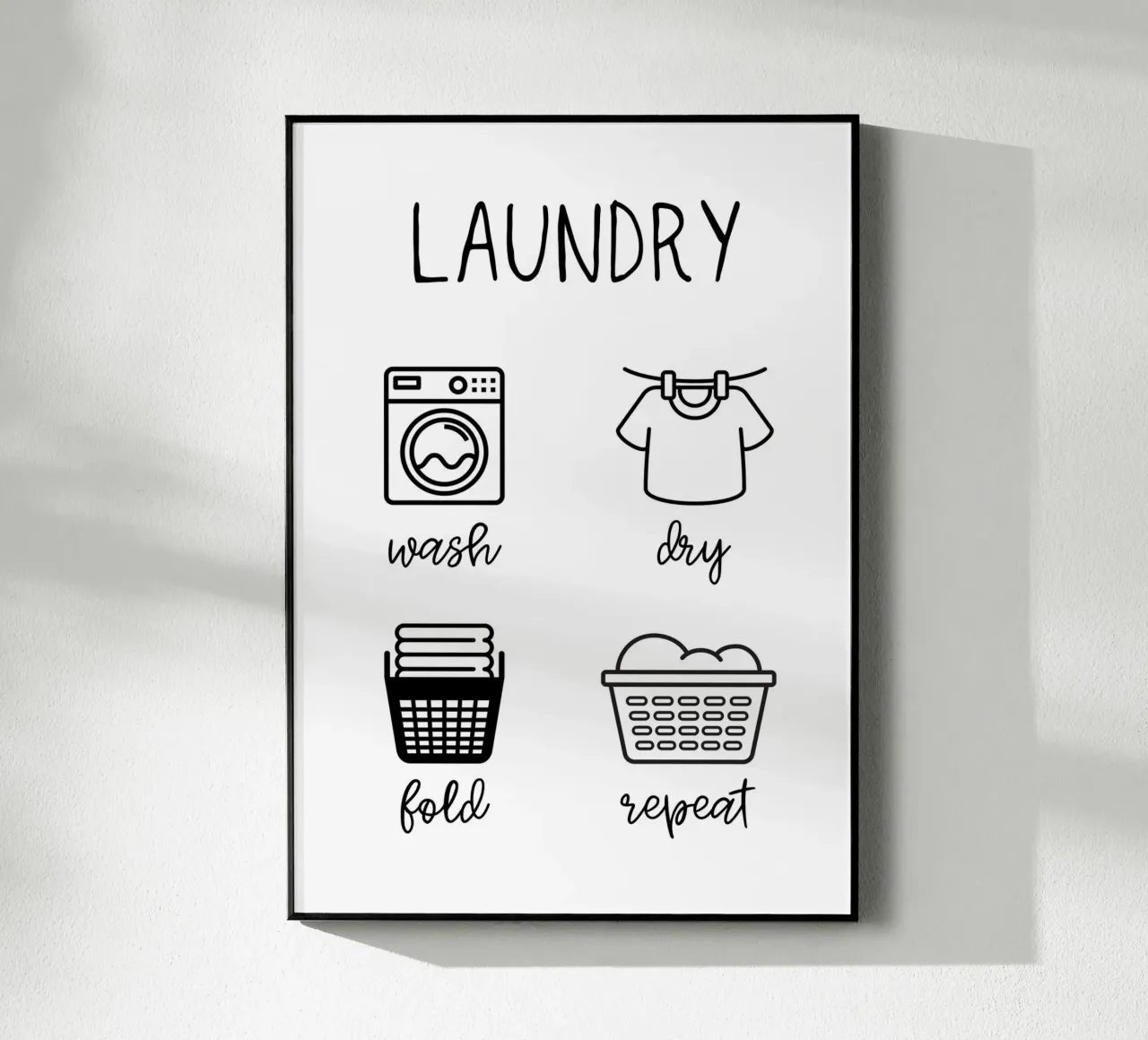 Laundry plexiglass da PinkCandyWalls