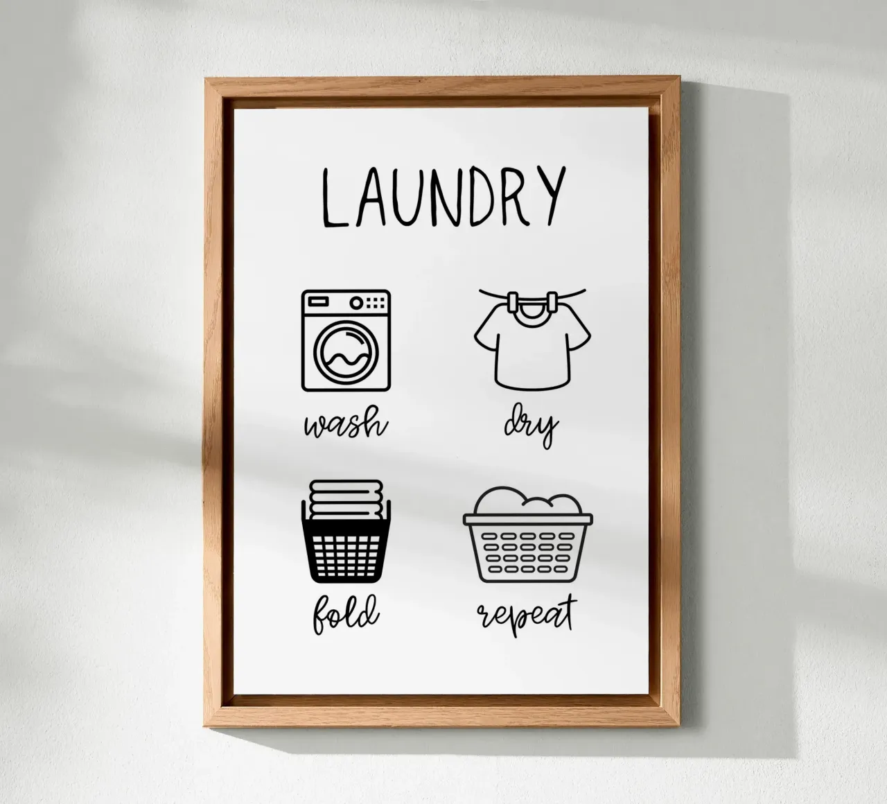 Laundry Alu-Dibond von PinkCandyWalls