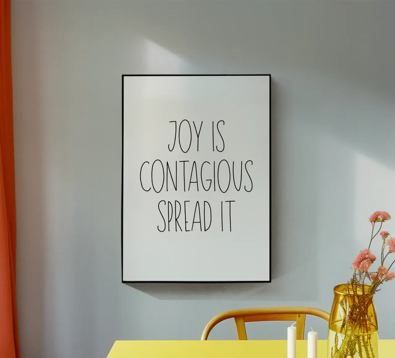 Joy plexiglass da PinkCandyWalls