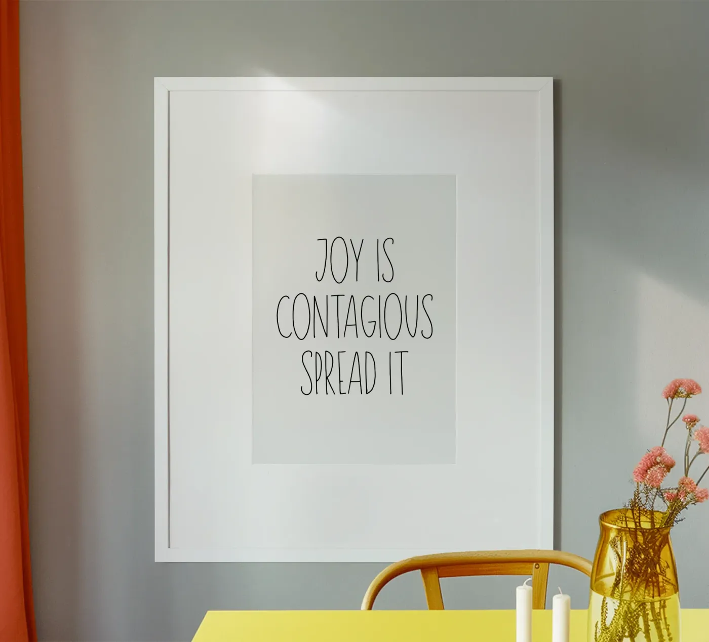 Joy poster de PinkCandyWalls