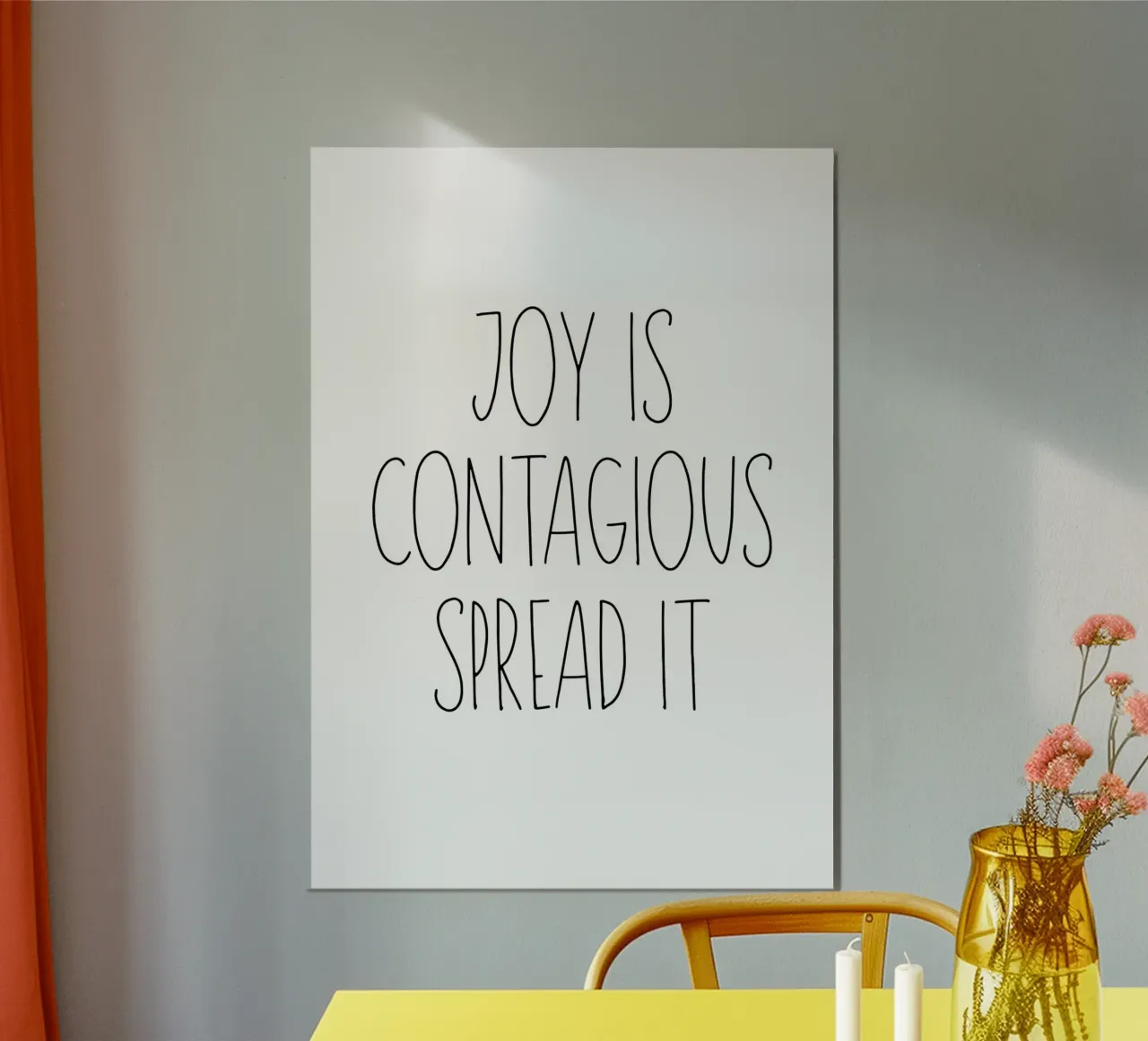 Joy poster da PinkCandyWalls