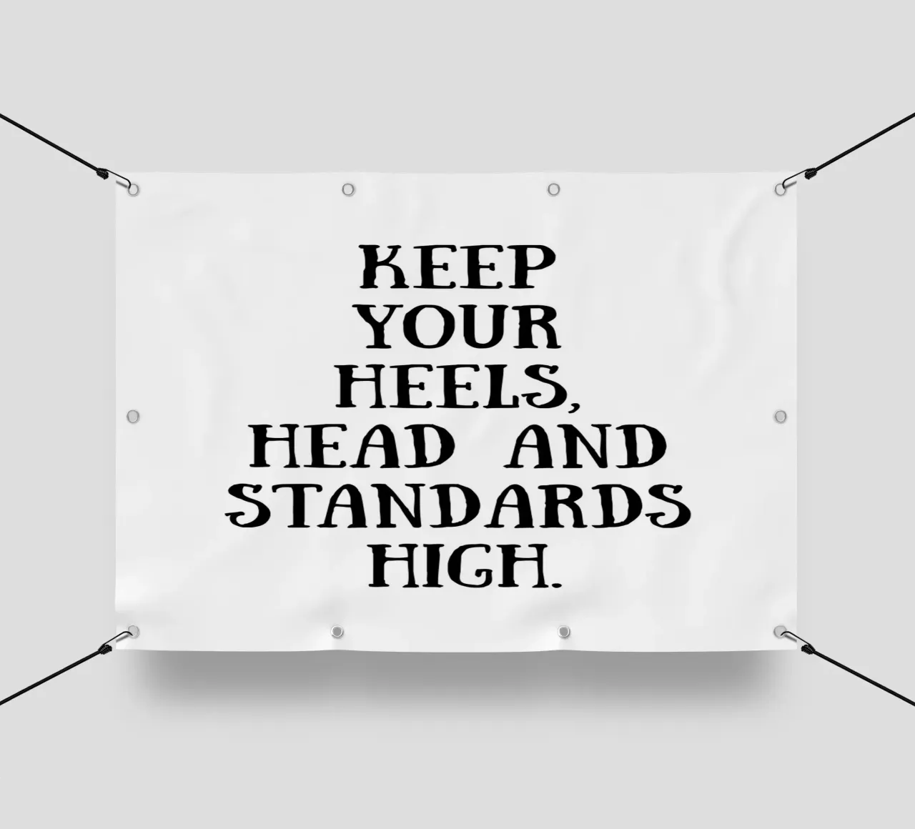 Keep it high telo in pvc da PinkCandyWalls