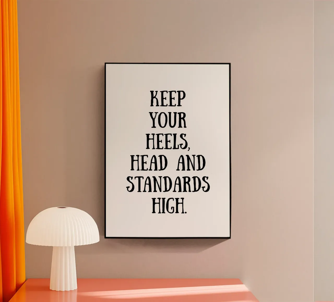 Keep it high plexiglass da PinkCandyWalls