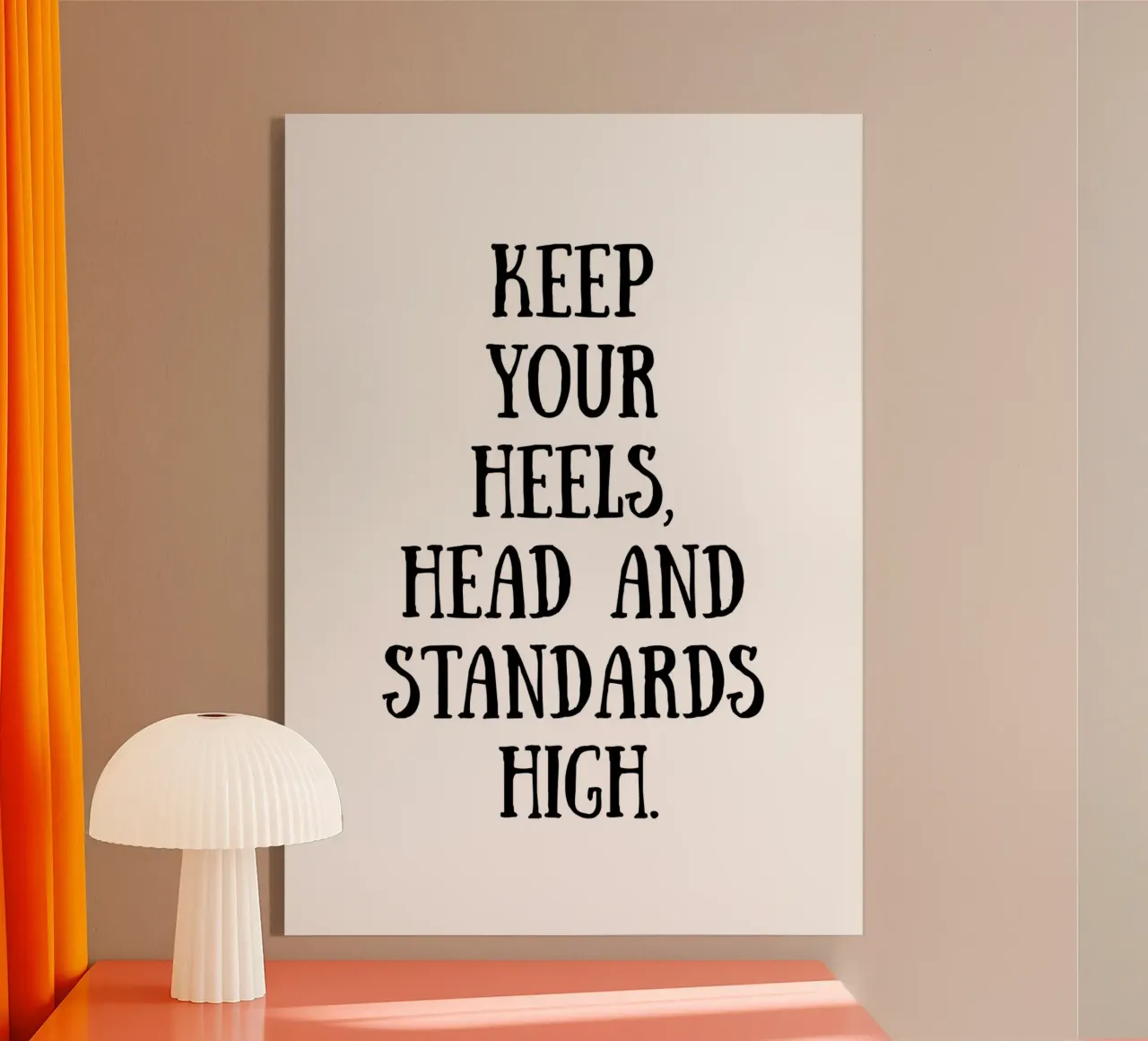 Keep it high plexiglass da PinkCandyWalls