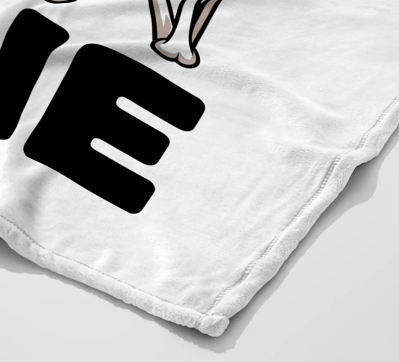 Tutto va bene - Squelette Zen et Café coperta in pile da Plain Thoughts