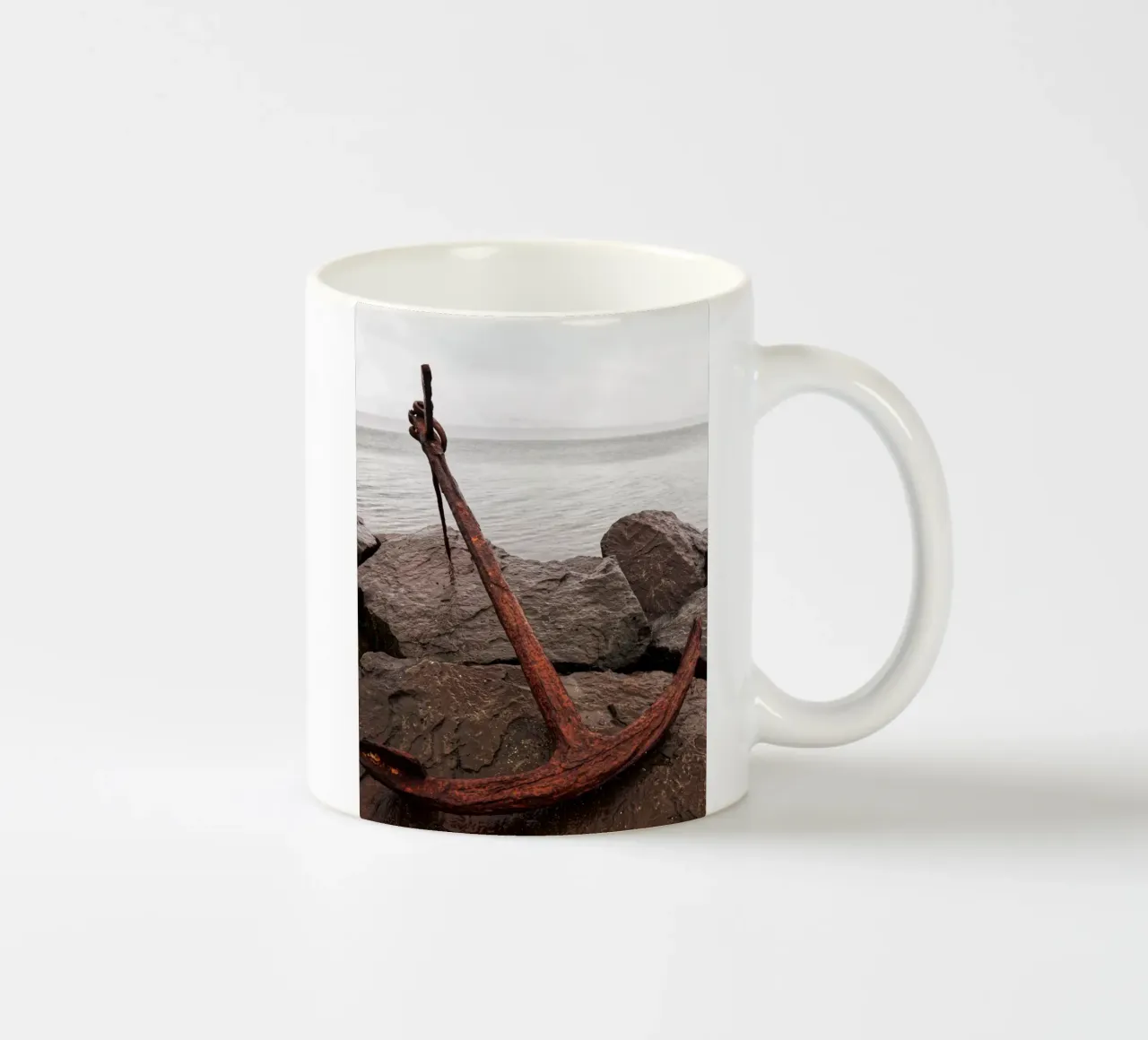 Ancora arrugginita tazza in ceramica da Fjöllart
