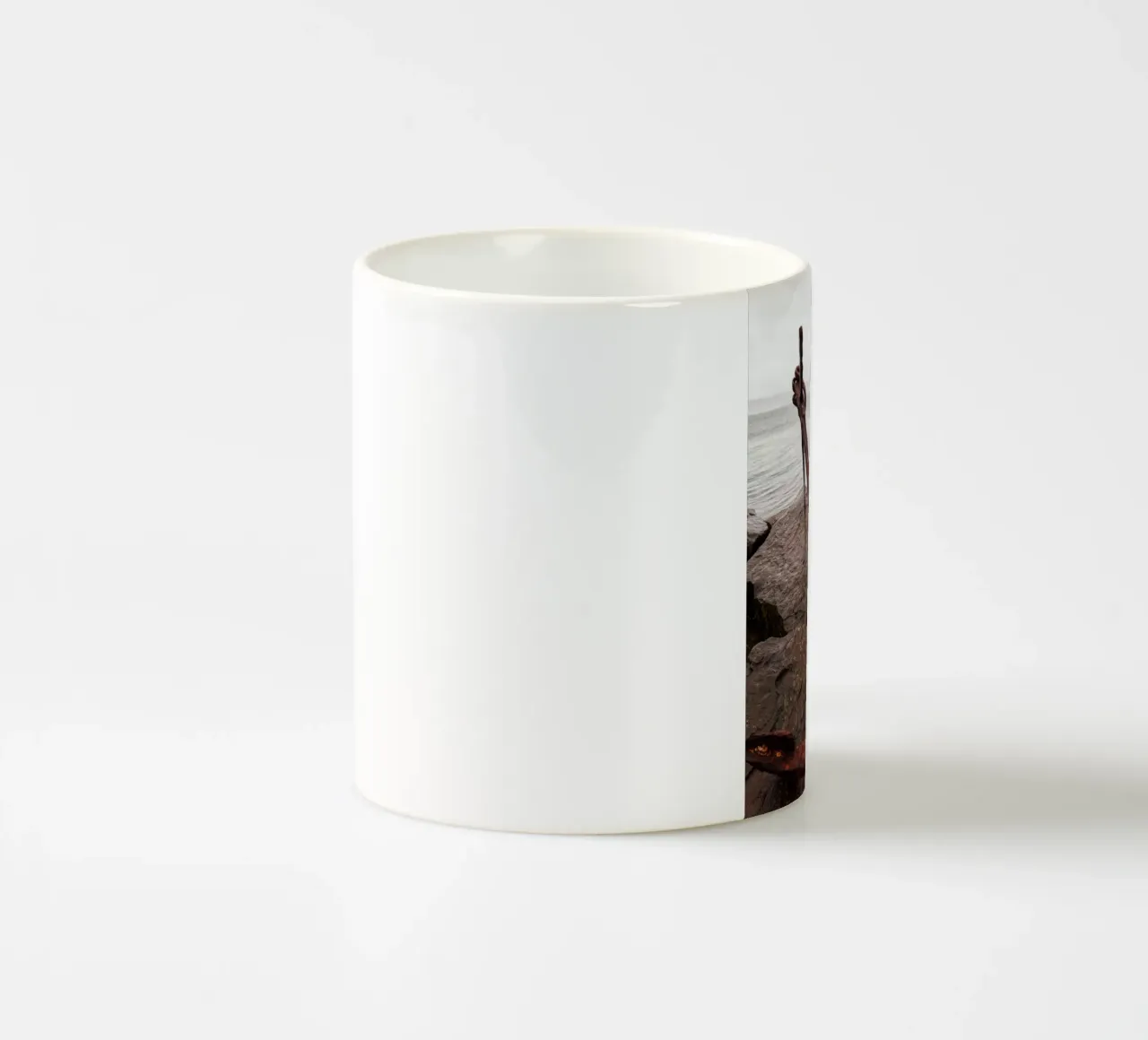 Ancora arrugginita tazza in ceramica da Fjöllart