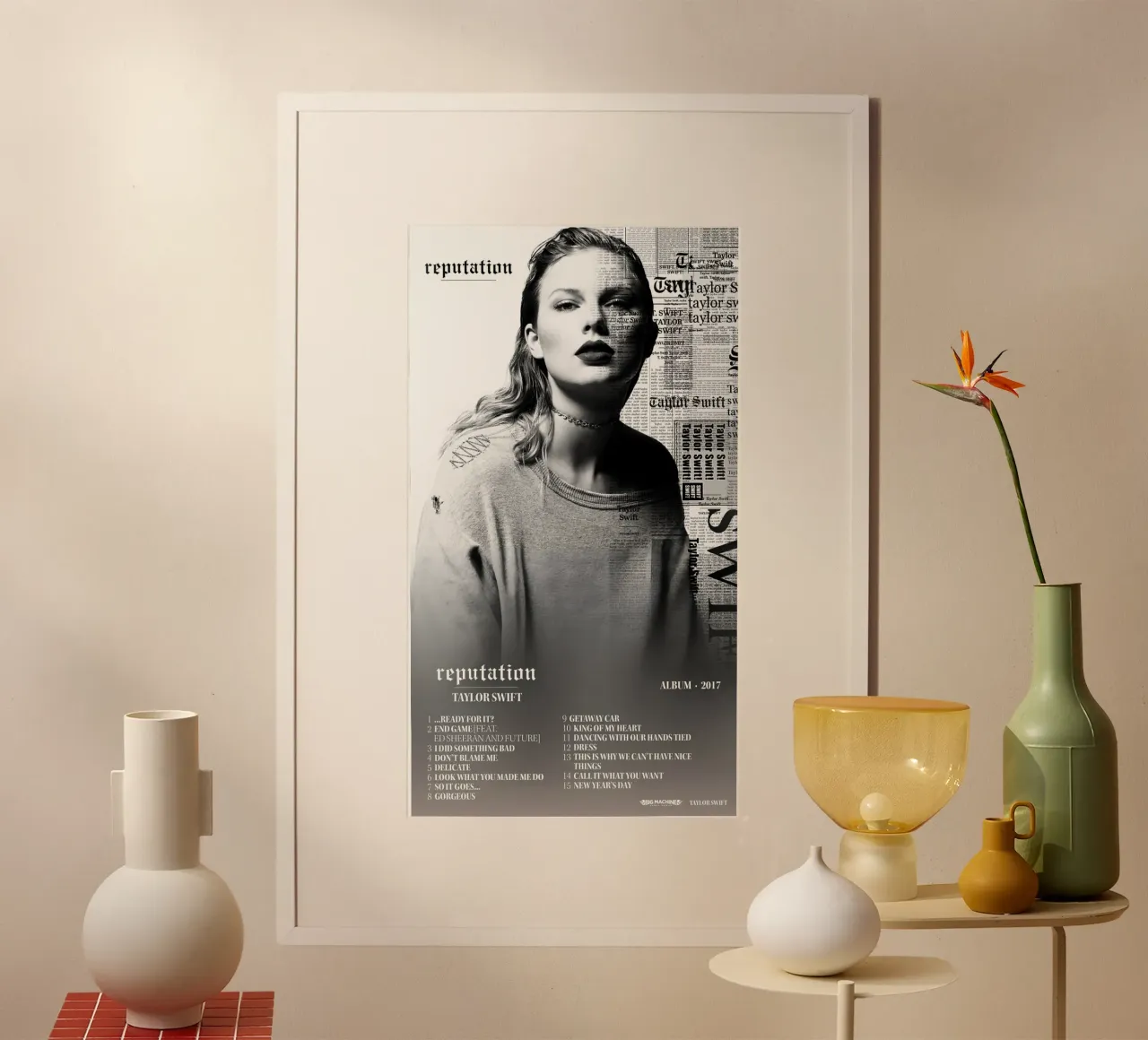 Taylor Swift Reputation Hahnemühle von Kuromi Dancuks