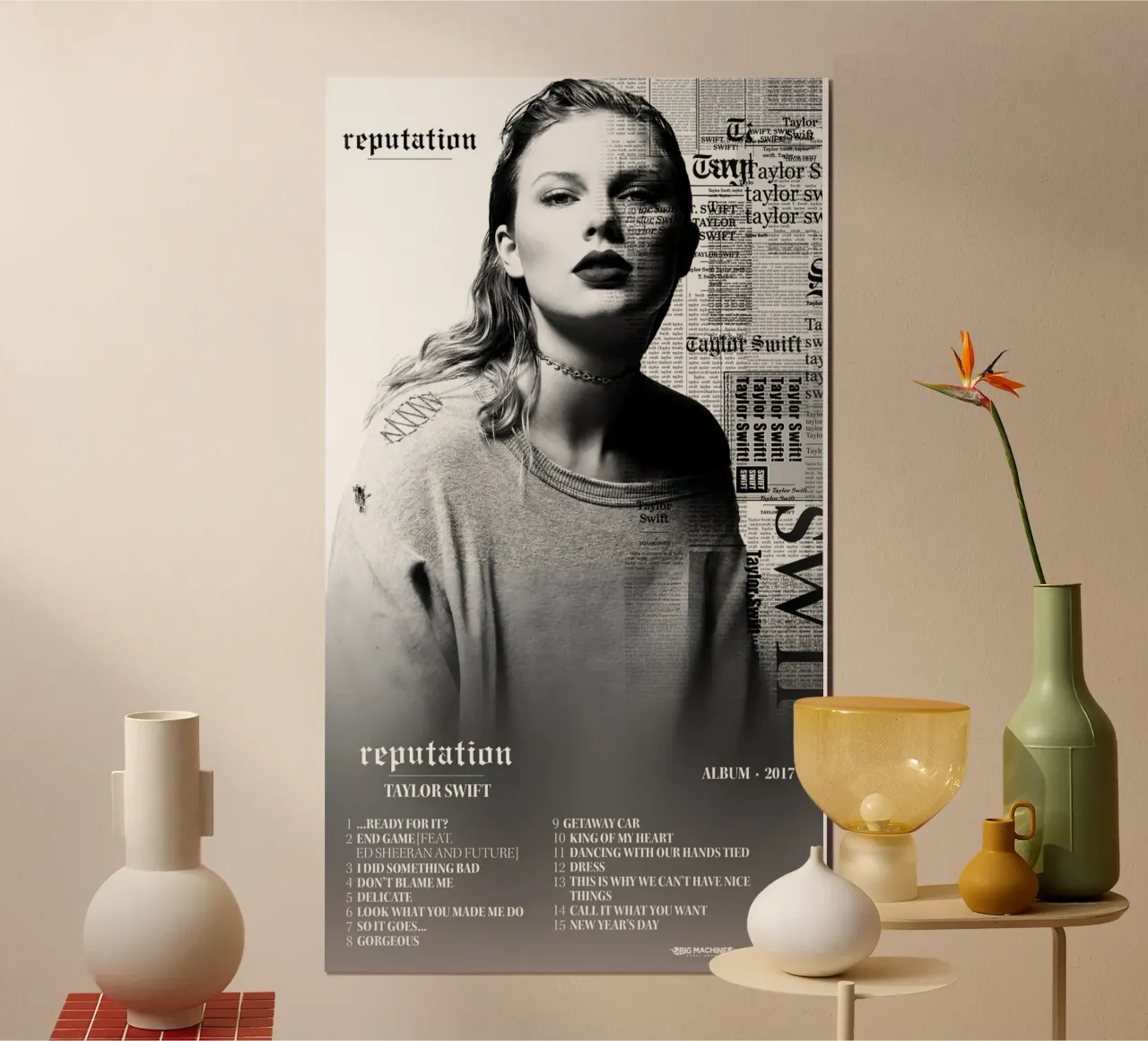 Taylor Swift Reputation Hahnemühle von Kuromi Dancuks