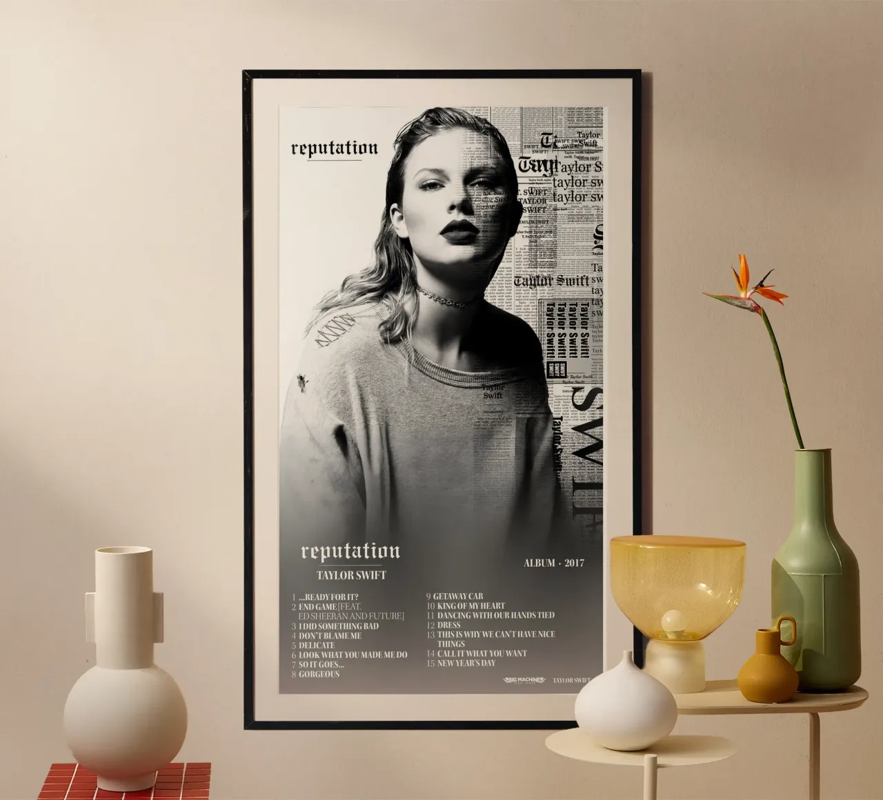 Taylor Swift Reputation Hahnemühle von Kuromi Dancuks