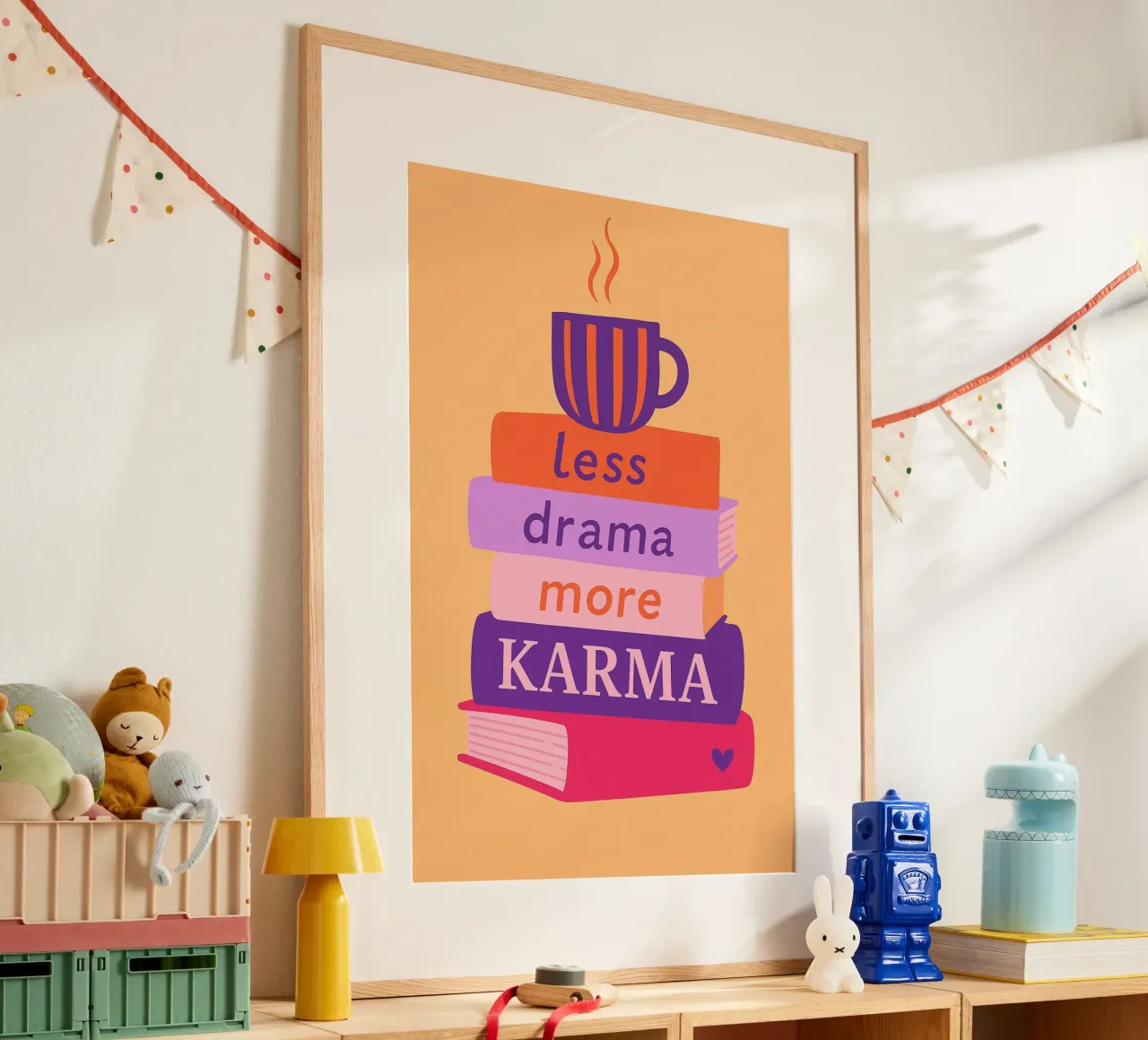 Books poster da PurePeachStudio