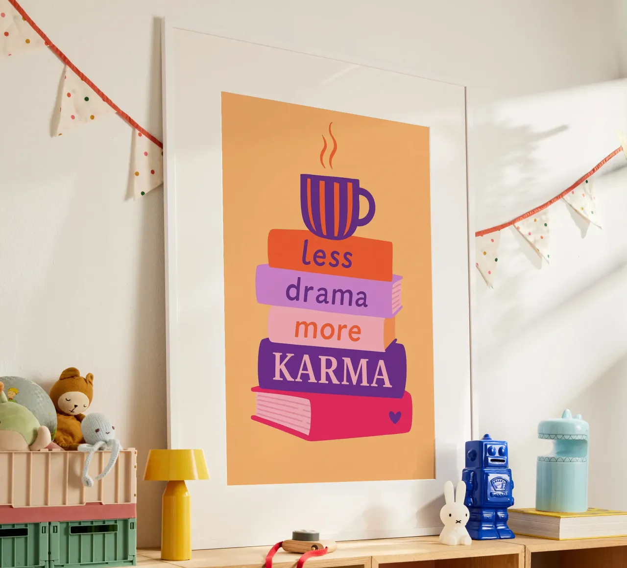 Books poster da PurePeachStudio