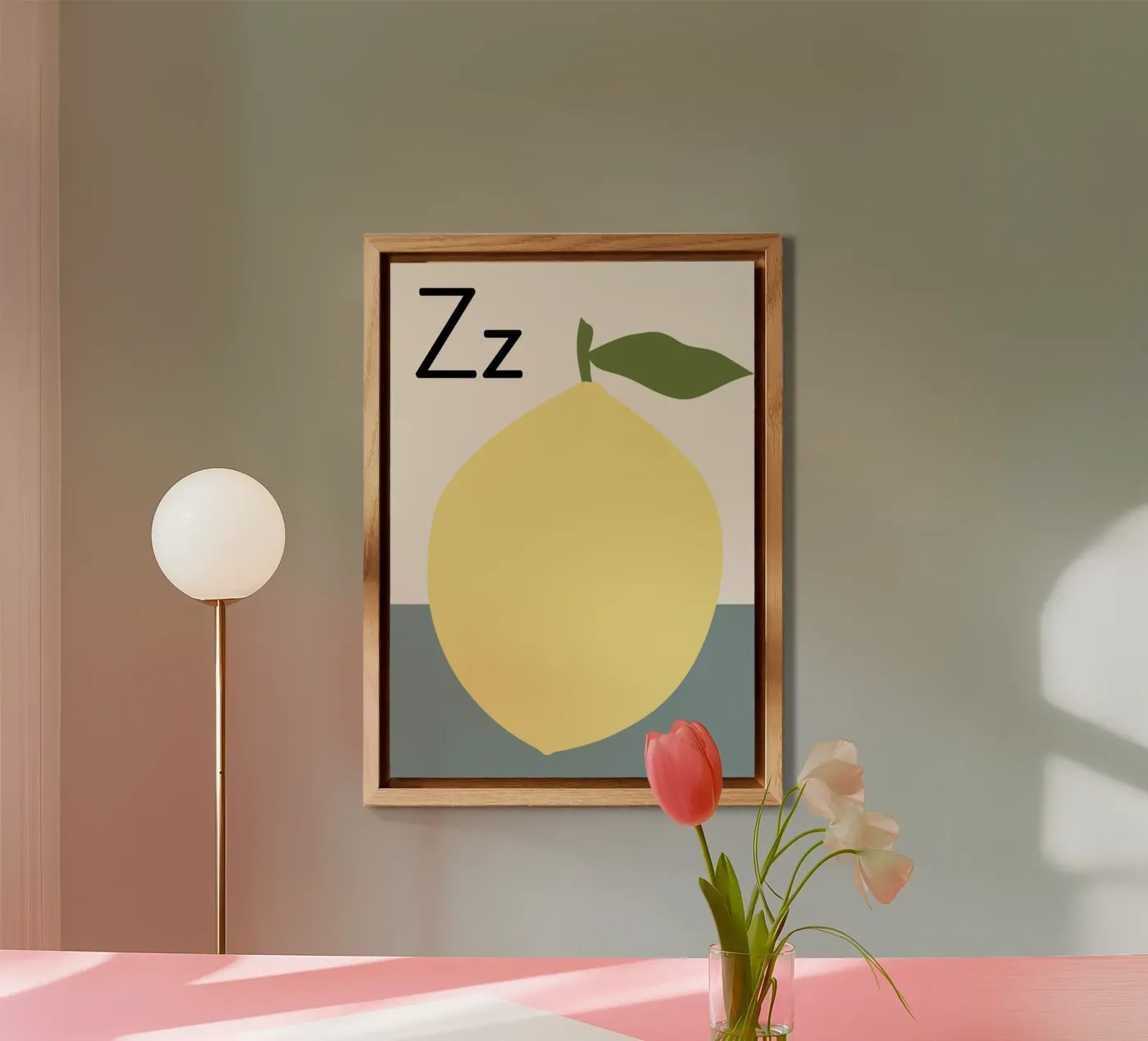 Zitrone alluminio dibond da PurePeachStudio