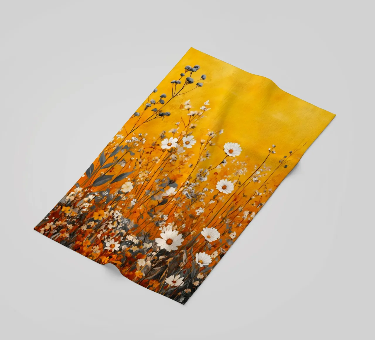 Prato di primavera telo mare da Justyna Jaszke JBJart