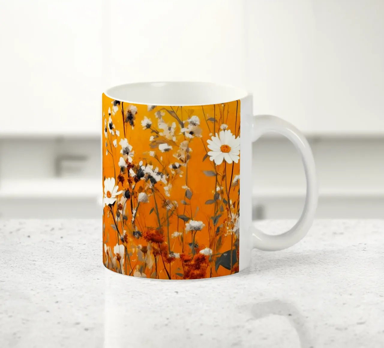 Prato giallo tazza in ceramica da Justyna Jaszke JBJart