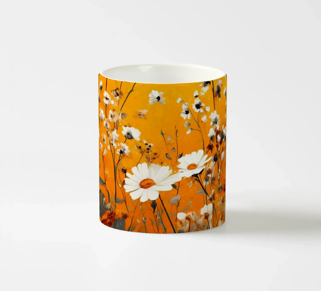 Prato giallo tazza in ceramica da Justyna Jaszke JBJart
