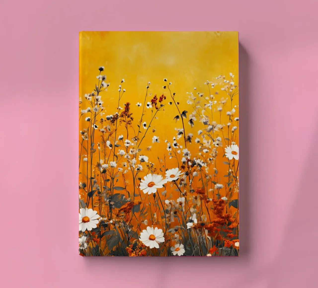 Prairie jaune carnet de notes de Justyna Jaszke JBJart