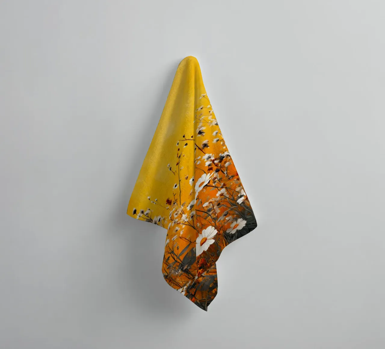 Prairie jaune serviette de bain de Justyna Jaszke JBJart
