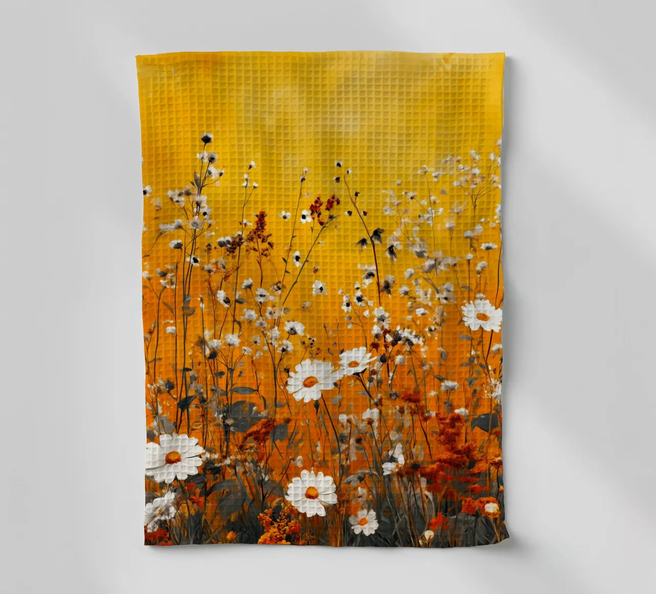Prairie jaune torchon de Justyna Jaszke JBJart