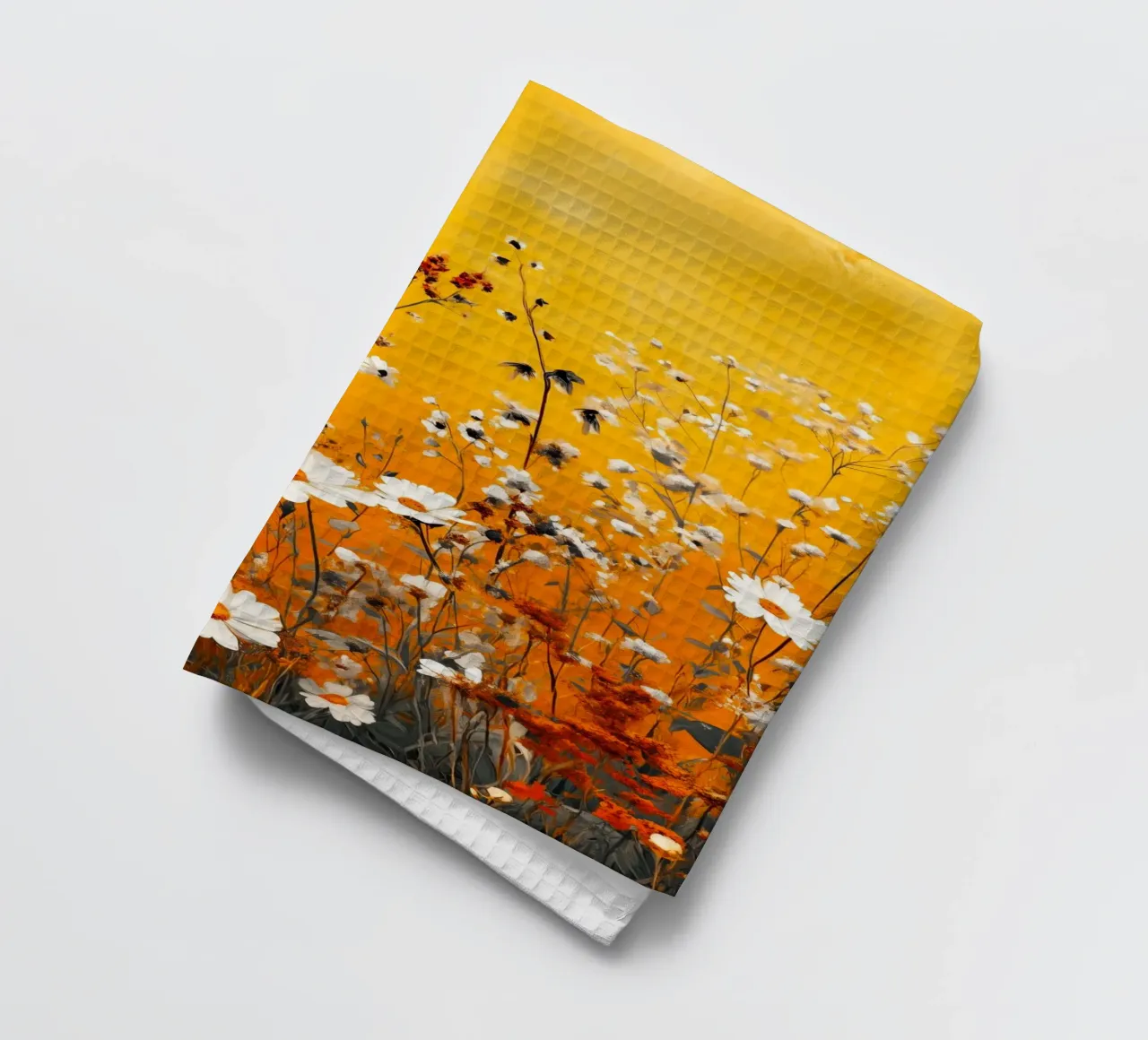Prairie jaune torchon de Justyna Jaszke JBJart