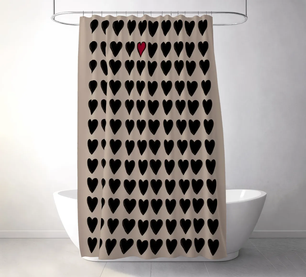 The Red Heart tenda da doccia da Marosie