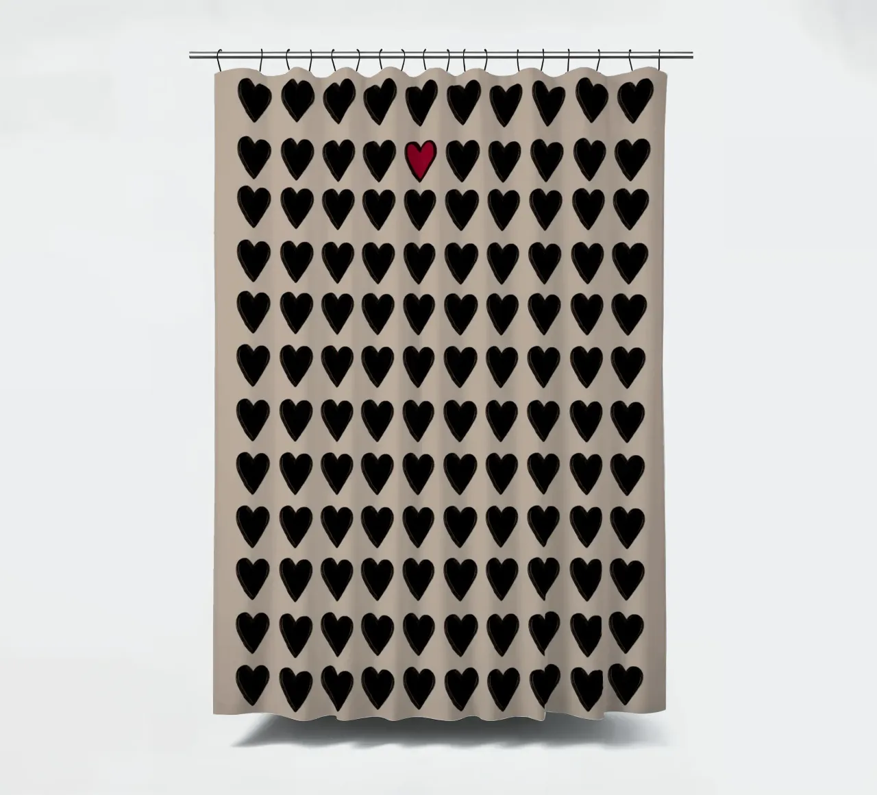 The Red Heart tenda da doccia da Marosie
