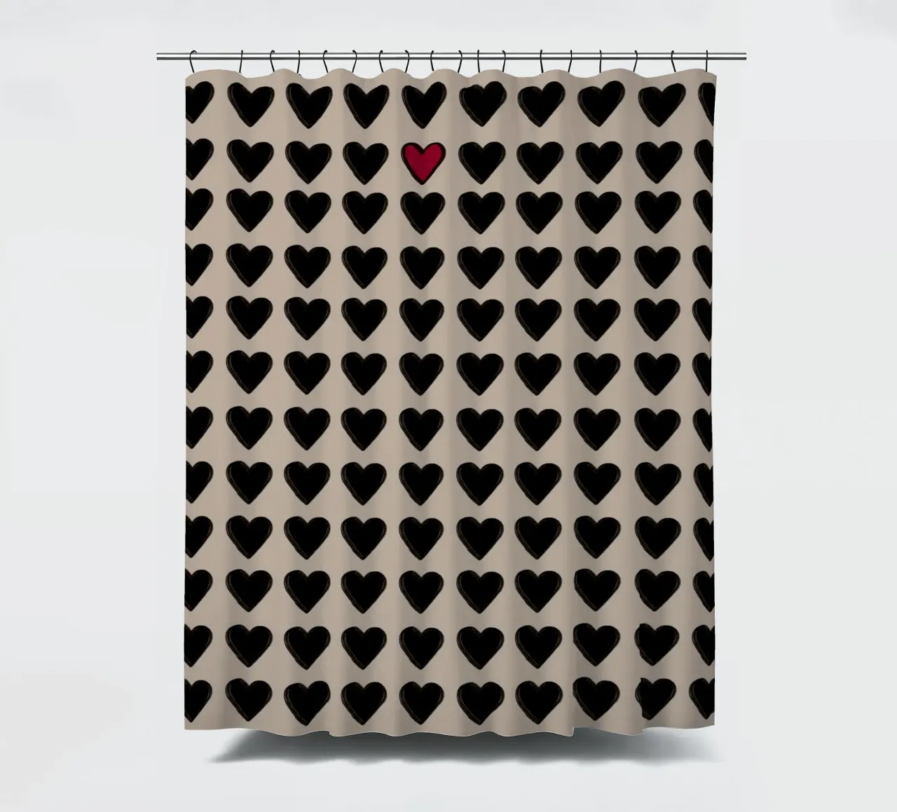 The Red Heart tenda da doccia da Marosie
