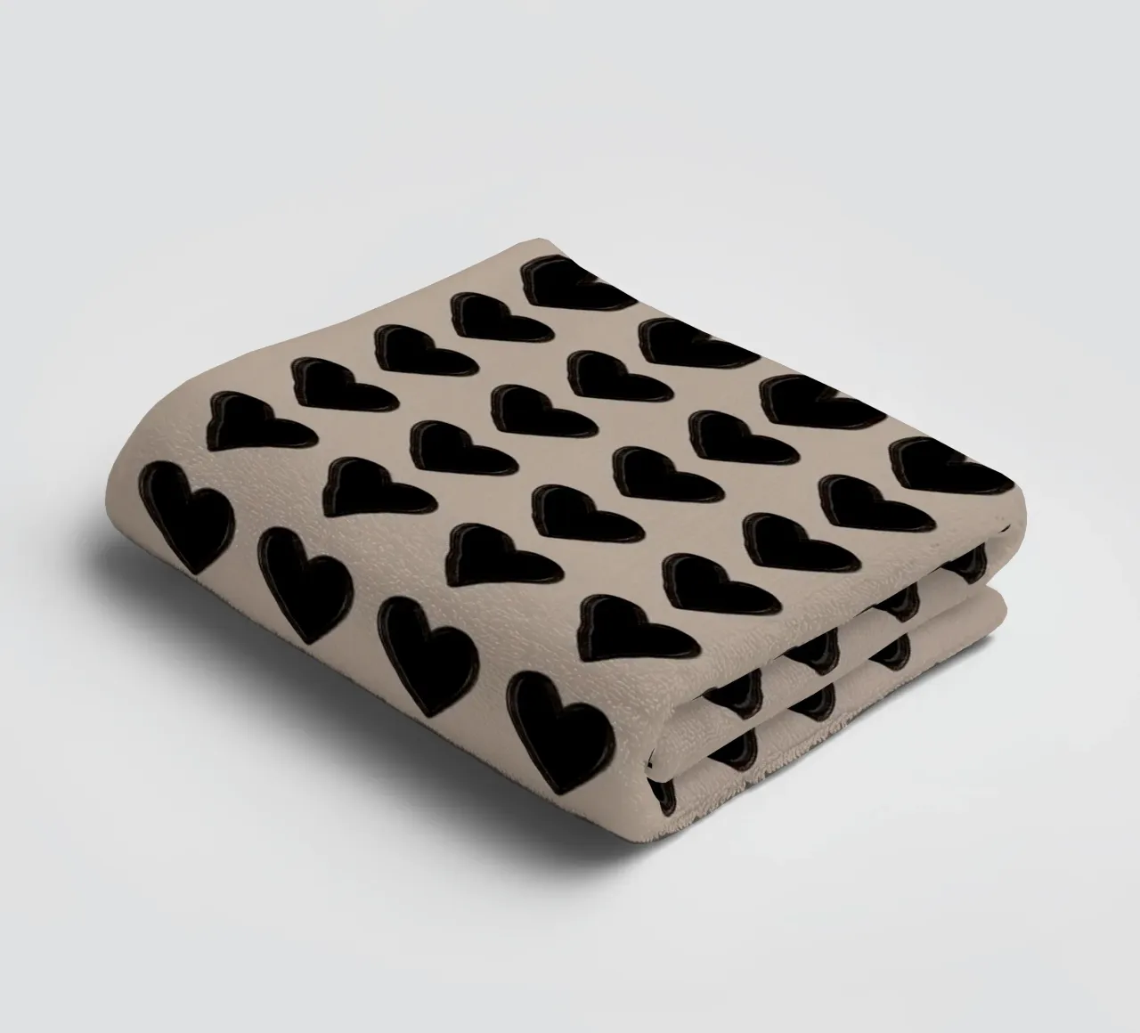The Red Heart asciugamano da bagno da Marosie