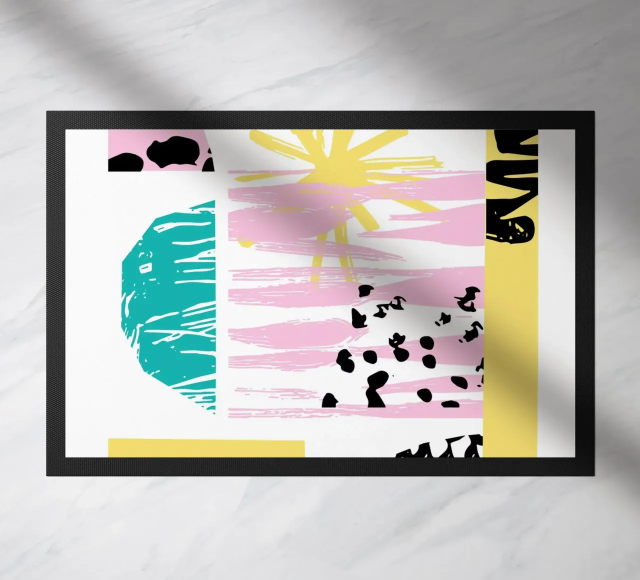 Zonnig deurmat van Kim Hubball Studio