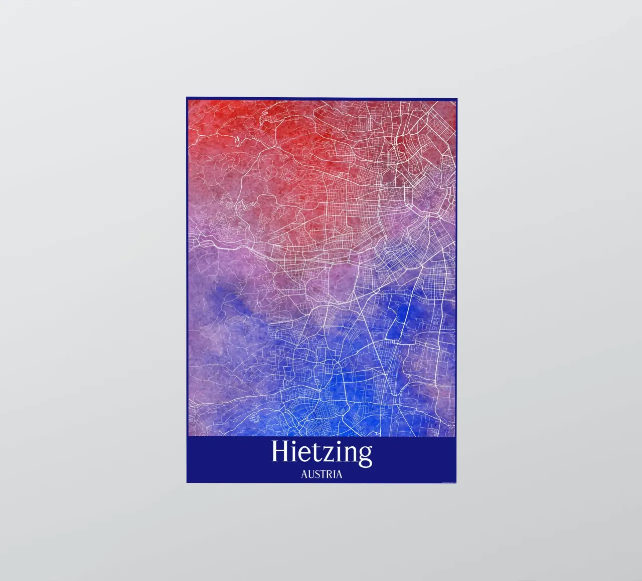 Hietzing AUSTRIA Sticker von WorldPrint