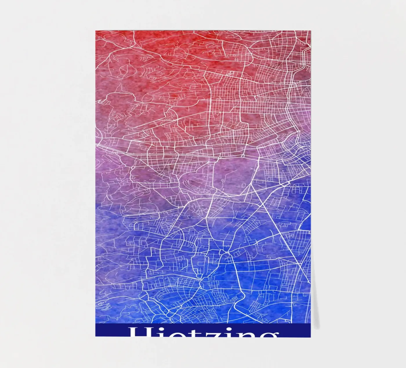 Hietzing AUSTRIA Stickerbogen von WorldPrint