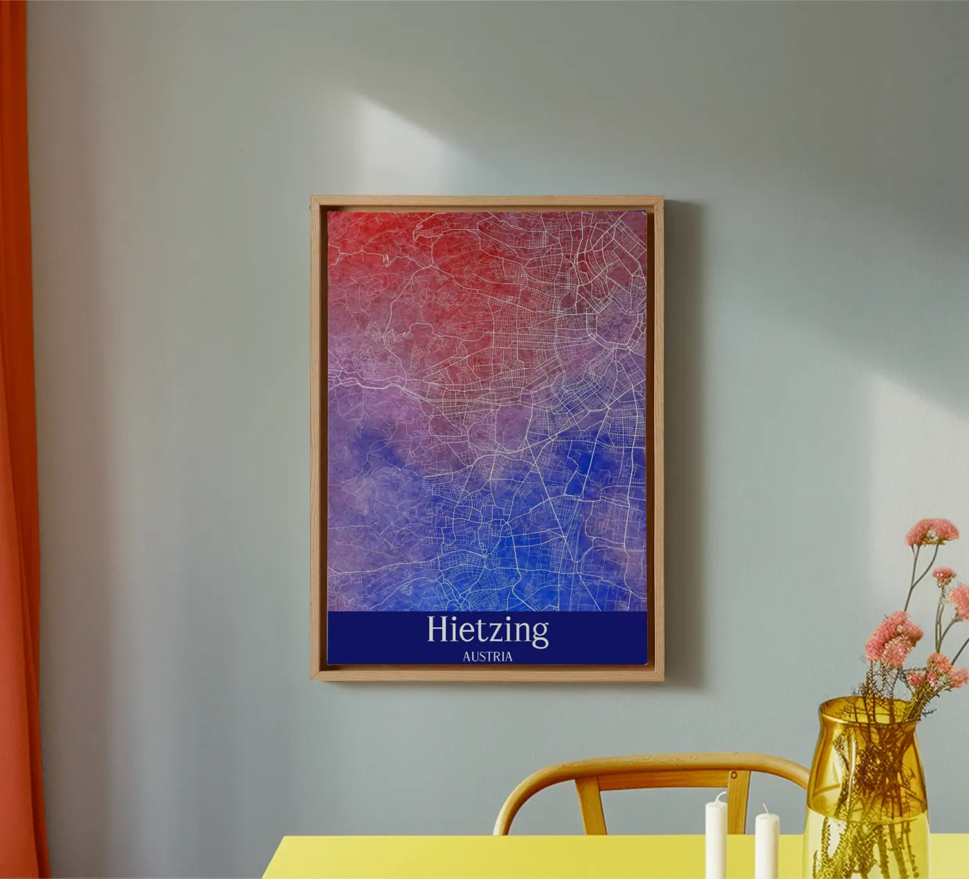 Hietzing AUSTRIA canvas by WorldPrint