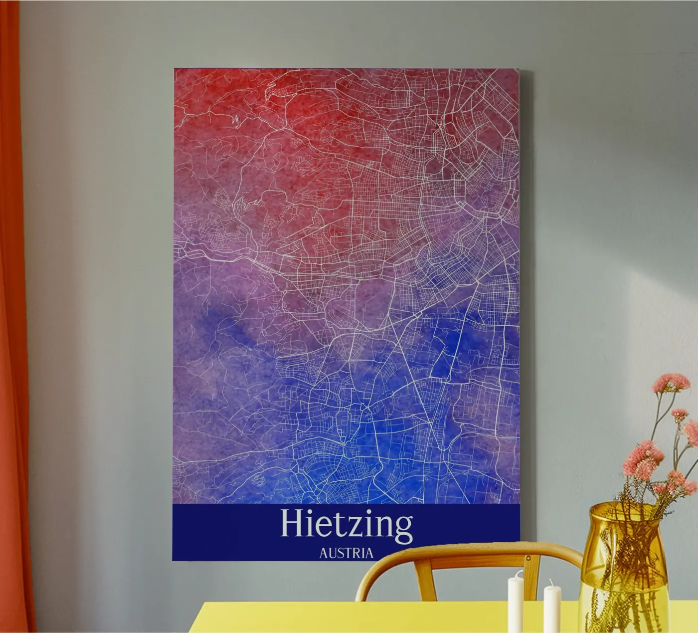 Hietzing AUSTRIA canvas by WorldPrint