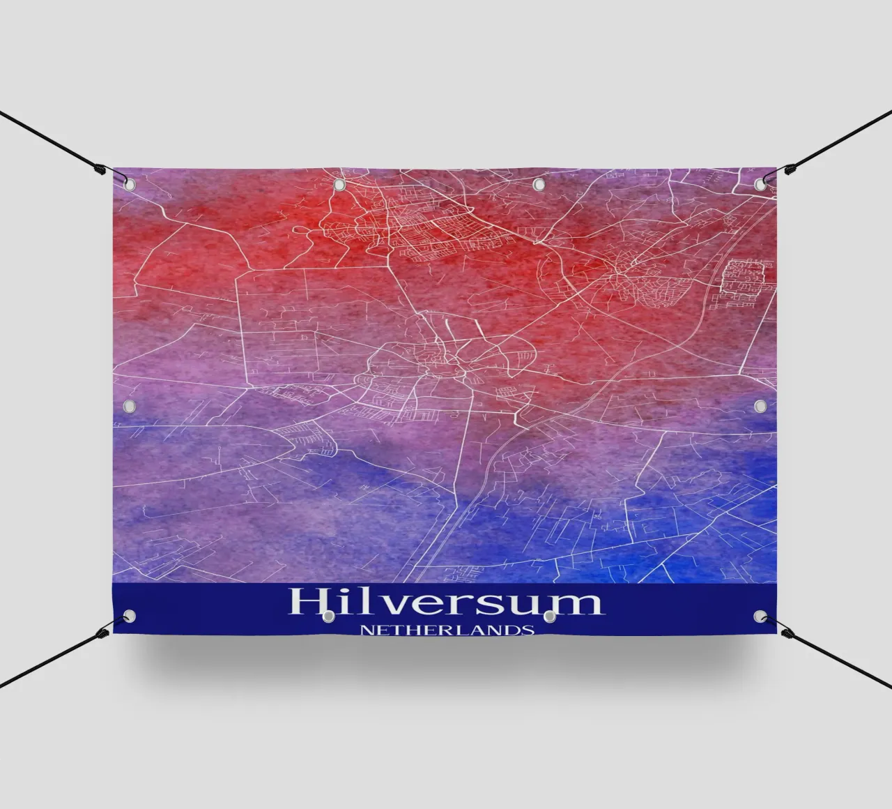 Hilversum NETHERLANDS telo in pvc da WorldPrint