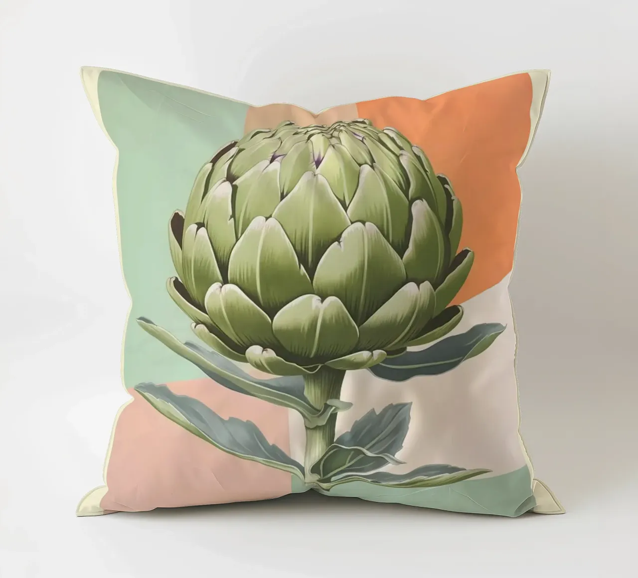 Verdure Bauhaus ai carciofi cuscino da kakaka