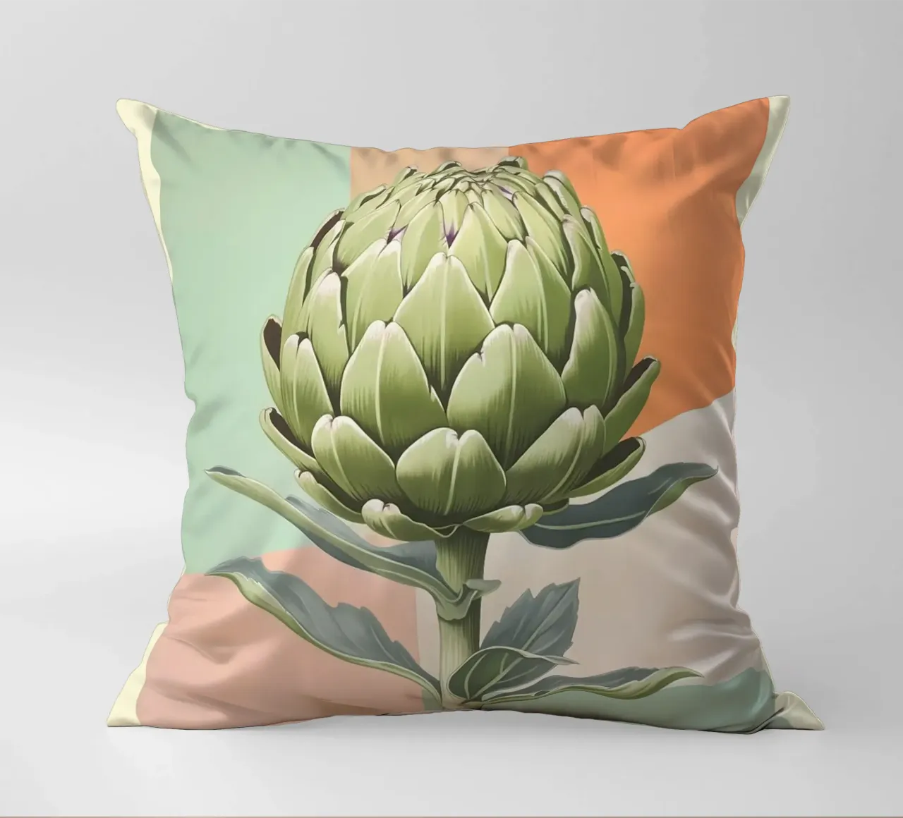Verdure Bauhaus ai carciofi cuscino da kakaka